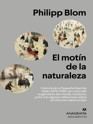 cover image of El motín de la naturaleza